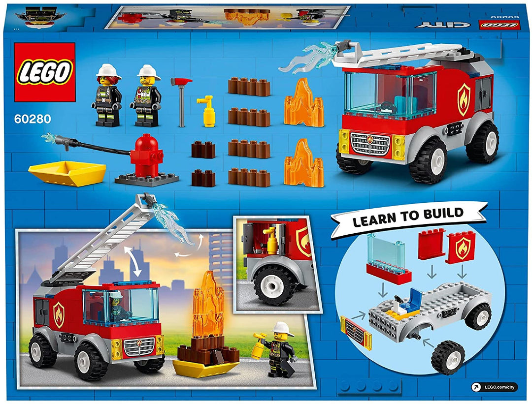 LEGO City Fire Ladder Truck Toy 60280
