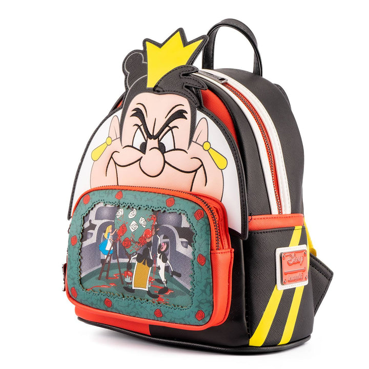 Loungefly Disney Villains Scene Series Queen of Hearts Mini Backpack - Infinity Collectables 