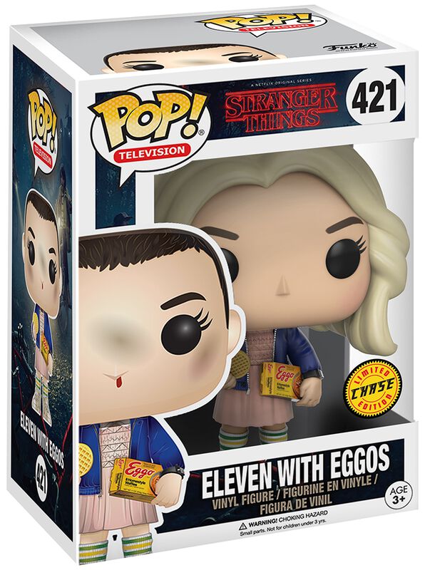 Stranger Things Eleven with Eggos Funko Pop! Vinyl *Chase Version