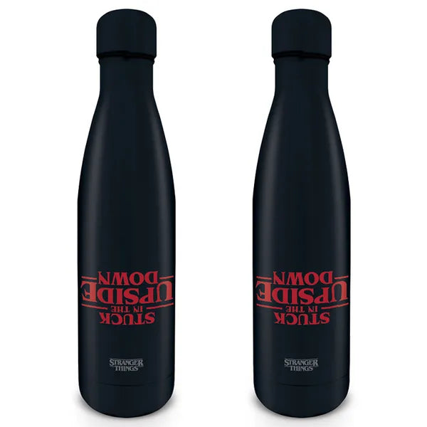 Official Stranger Things Stuck In The Upside Down Metal Bottle