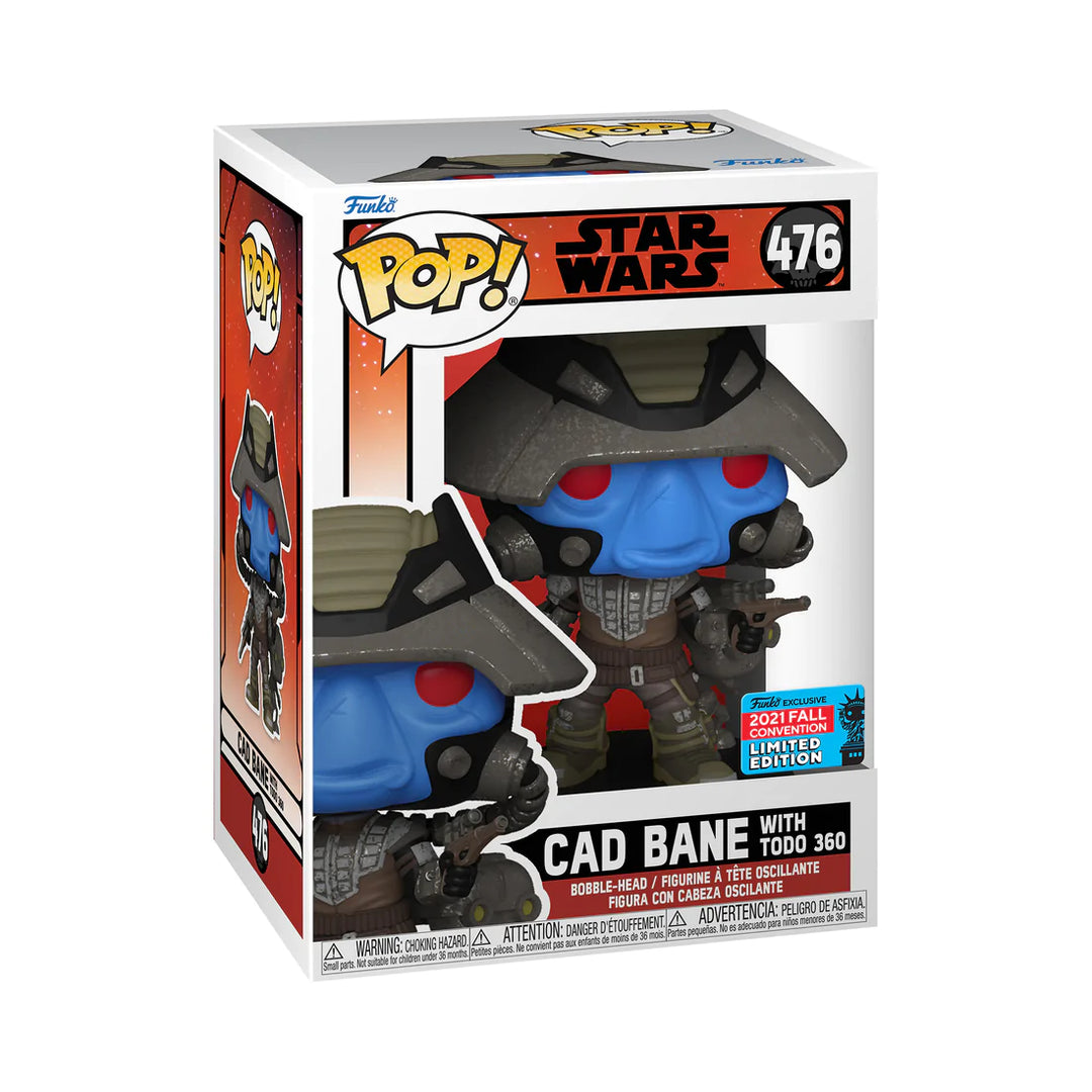 Cad Bane with Todo 360 Star Wars NYCC Fall Comic Con Exclusive Funko Pop! Vinyl Figure