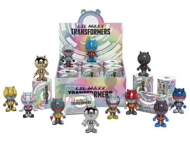 Mighty Jaxx Lil' Maxx x Transformers Blind Box Case of 12 Boxes