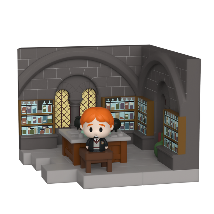 Ron Weasley With Potions Class Diorama Harry Potter Mini Moments Funko Pop! Vinyl Figure