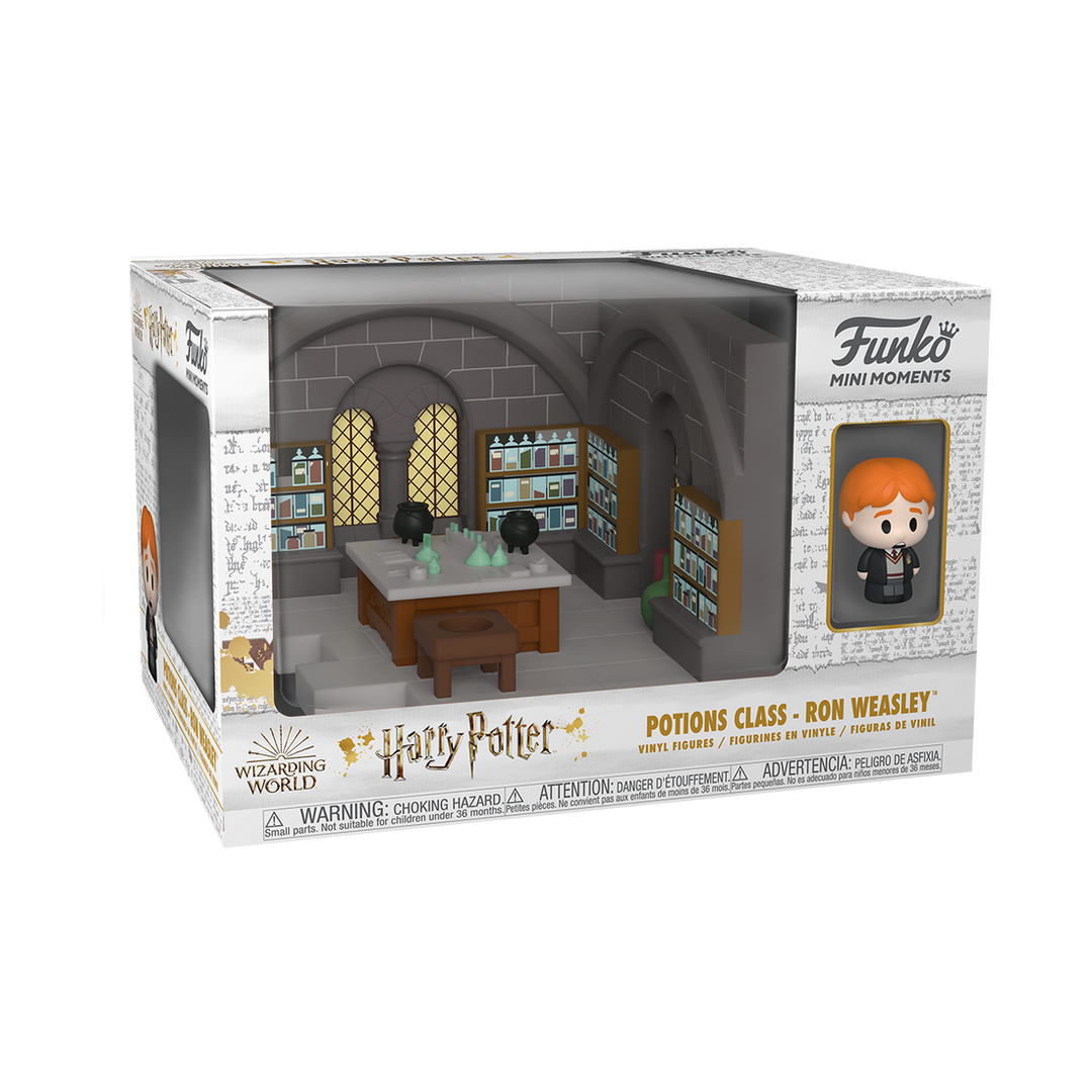 Ron Weasley With Potions Class Diorama Harry Potter Mini Moments Funko Pop! Vinyl Figure