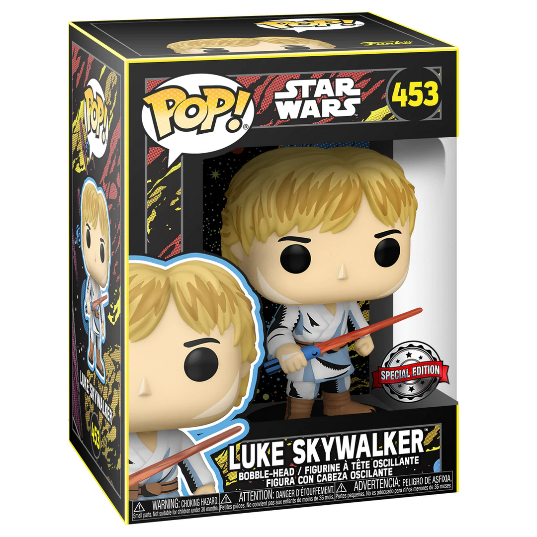 Luke Skywalker Retro Comic Star Wars Funko Pop! Vinyl Figure