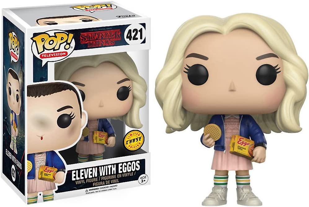 Stranger Things Eleven with Eggos Funko Pop! Vinyl *Chase Version