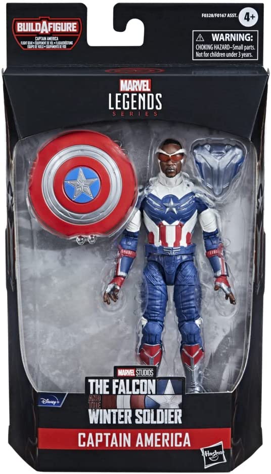 Hasbro Marvel Legends Series Avengers Captain America Sam Wilson 6" Action Figure