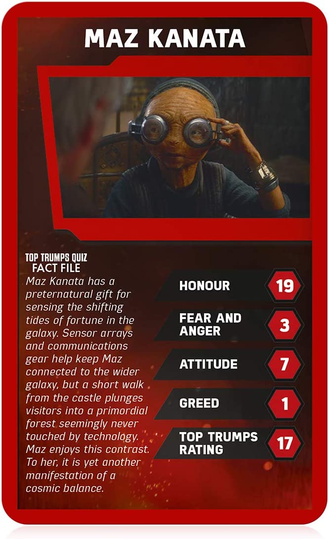 Star Wars The Force Awakens 21 Top Trumps Card Game