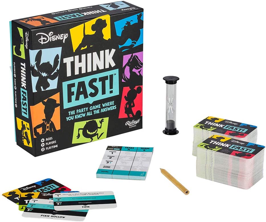 Disney Think Fast! Party Game