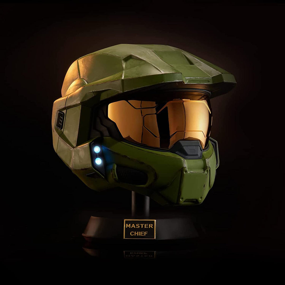 Official Halo Master Chief Deluxe Helmet Replica *Infinity Collectables Exclusive