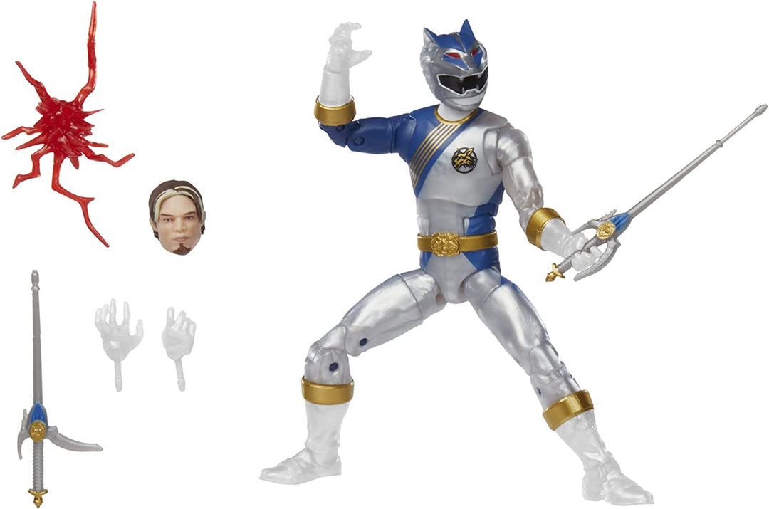 Power Rangers Lightning Collection Wild Force Lunar Wolf Ranger Figure
