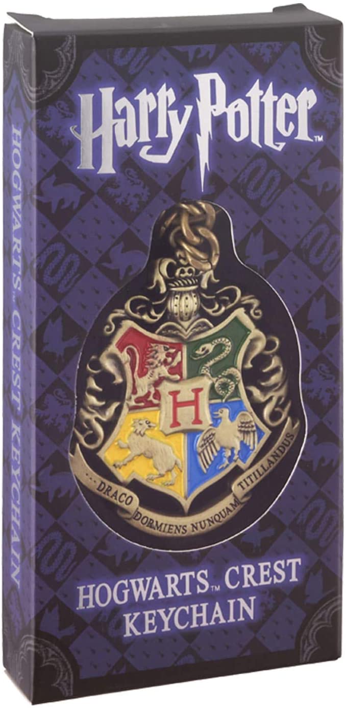 Harry Potter Officially Licensed  Hogwarts Crest Keychain