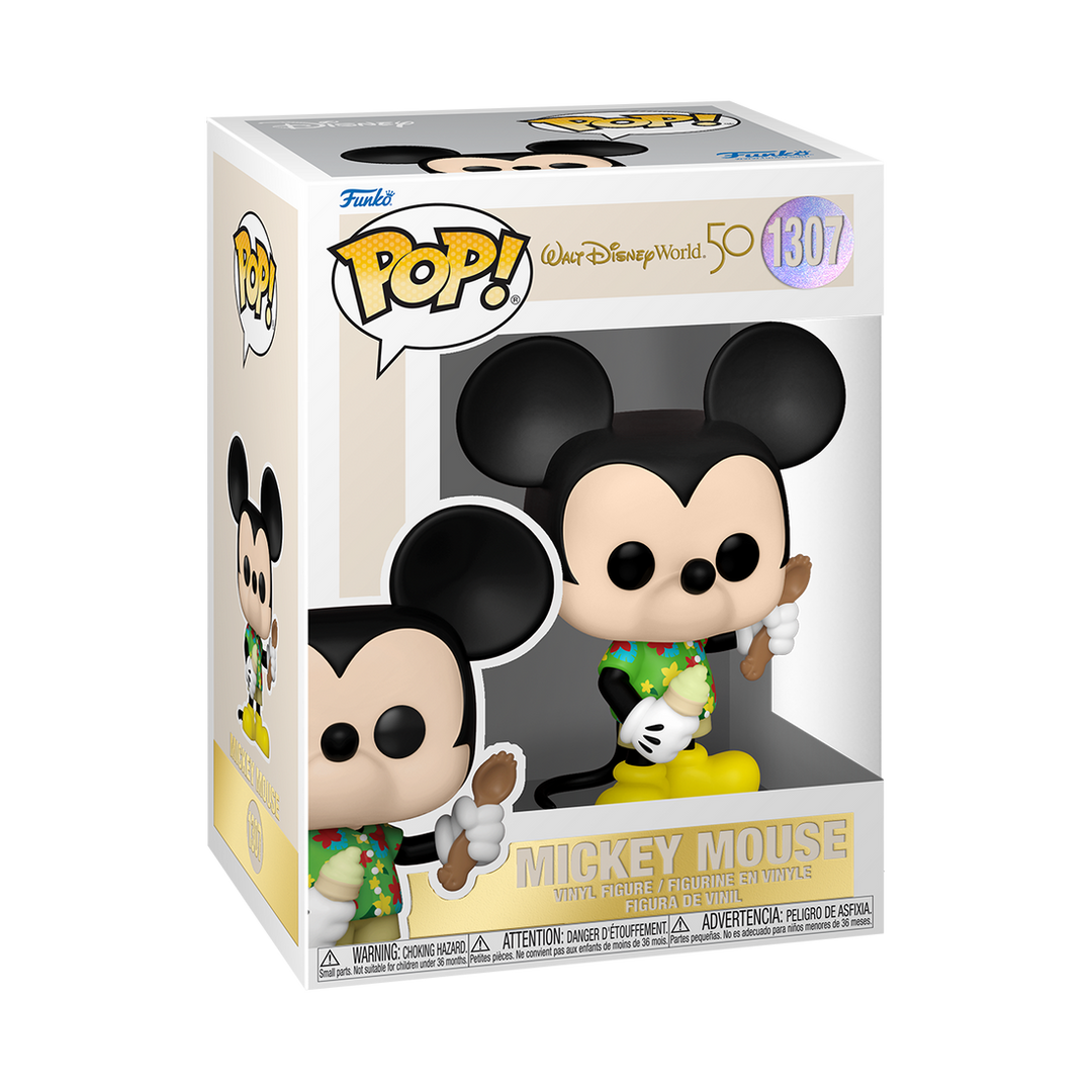 Walt Disney World 50th Aloha Mickey Funko Pop! Vinyl