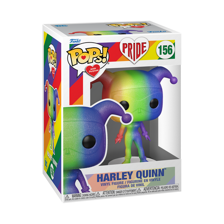Harley Quinn (Pride 2022) DC Funko Pop! Vinyl Figure