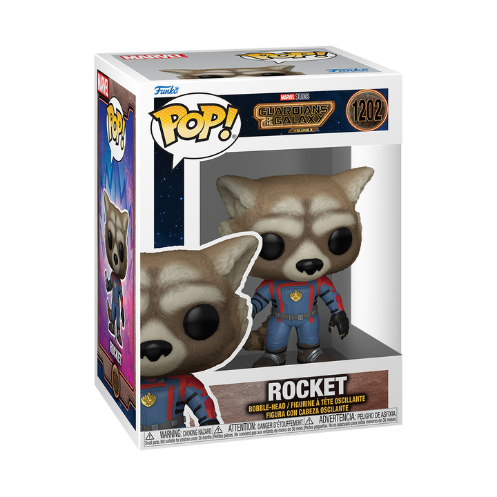 Rocket Guardians of the Galaxy Vol. 3 Funko Pop! Vinyl Figure