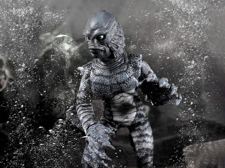 Universal Monsters Creature from the Black Lagoon (Black & White) 8" Mego Action Figure