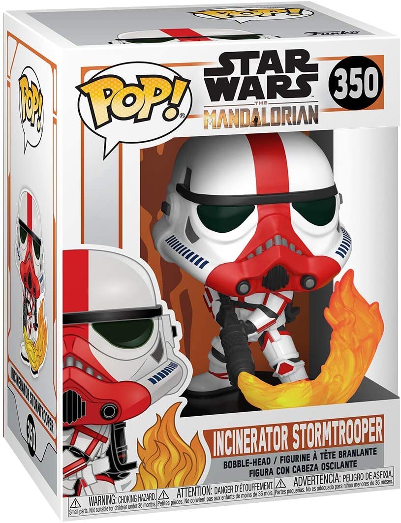 Star Wars The Mandalorian Incinerator Stormtrooper POP! Vinyl