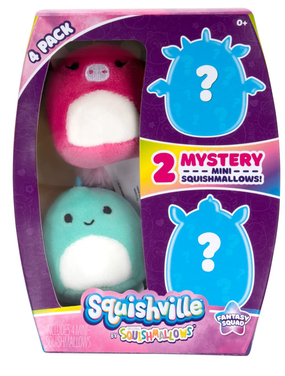 Squishville Mini-Squishmallow 4 Pack - Fantasy Squad
