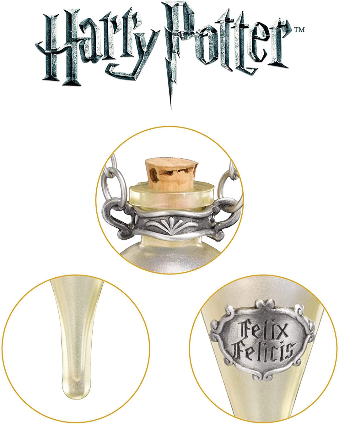 Harry Potter Felix Felicis Pendant With Display Case