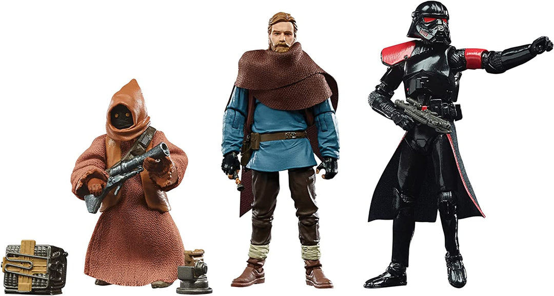 Star Wars The Vintage Collection Obi-Wan Kenobi 3 Pack - USA Exclusive * Sign Up For Our Restock Email To Show Your Interest