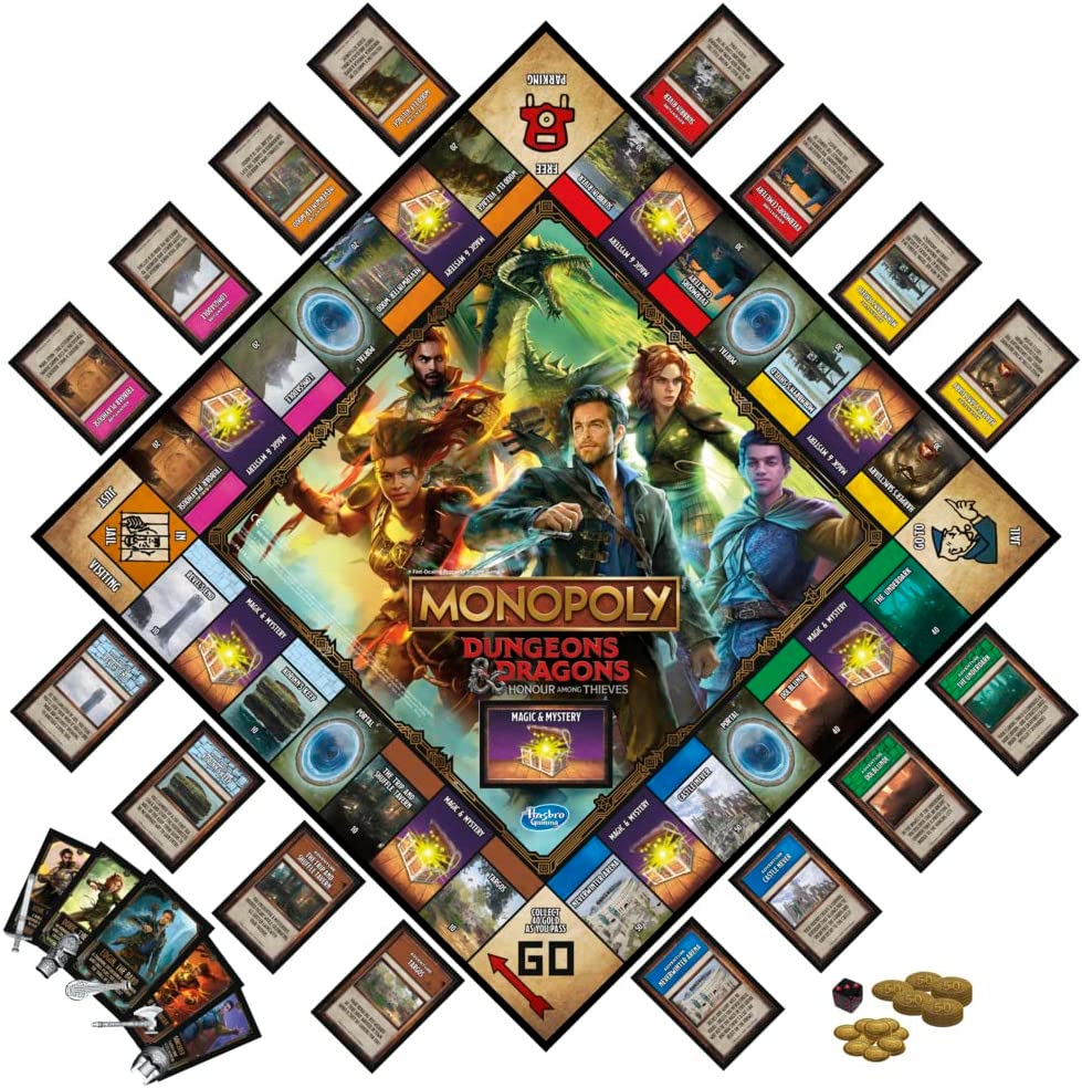Dungeons & Dragons Honor Among Thieves Monopoly