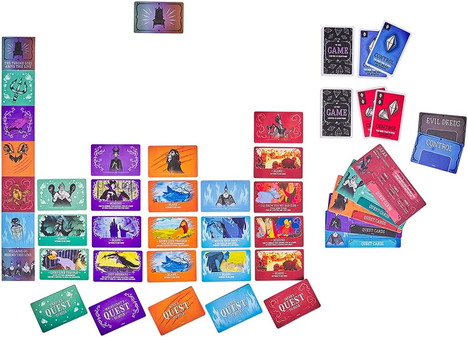 Selfish Disney Villains Edition Strategy Card Game
