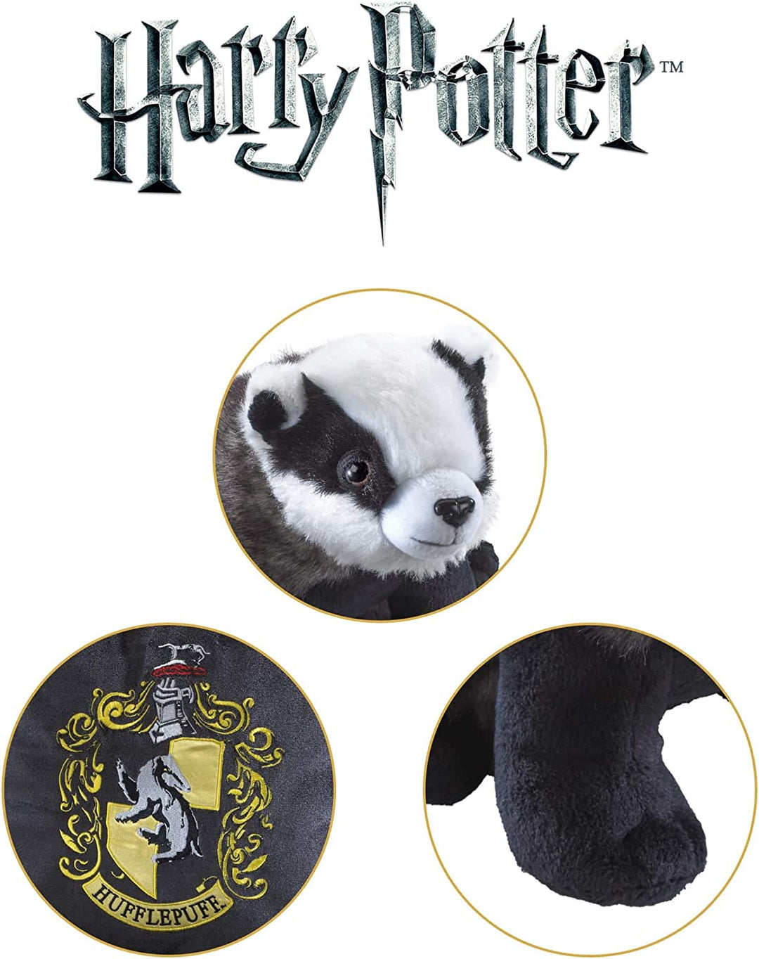 Harry Potter Hufflepuff House Mascot Plush & Cushion