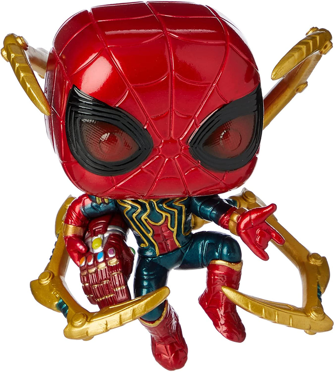Marvel Avengers Endgame Iron Spider with Nano Gauntlet Funko Pop! Vinyl
