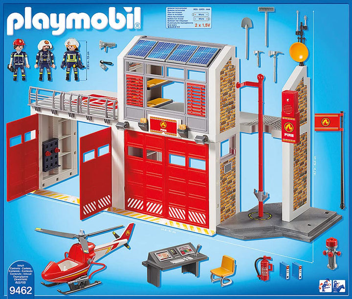 Playmobil City Action 9462 Fire Station with Fire Alarm
