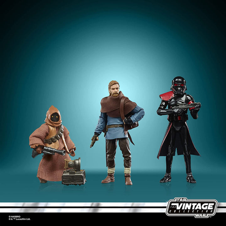 Star Wars The Vintage Collection Obi-Wan Kenobi 3 Pack - USA Exclusive * Sign Up For Our Restock Email To Show Your Interest
