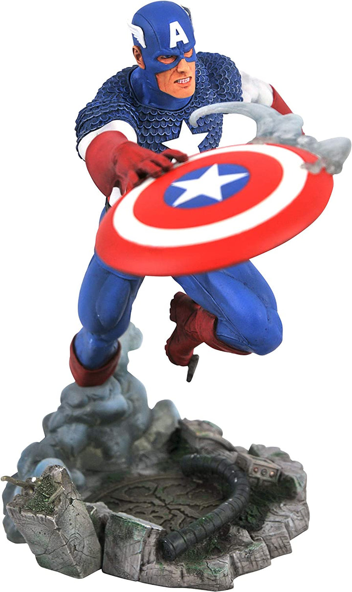 Diamond Select Marvel Comic Gallery PVC Statue Captain America