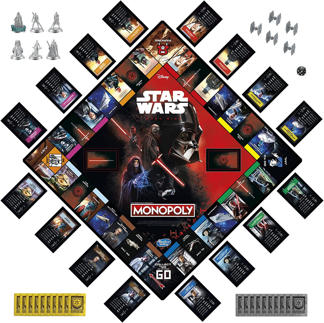 Monopoly Star Wars Dark Side Edition Board Game