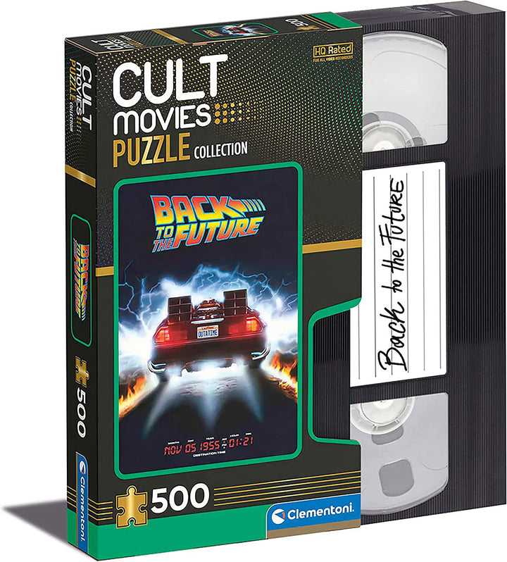 Cult Movies - Back to The Future 500 Piece Jigsaw Puzzle