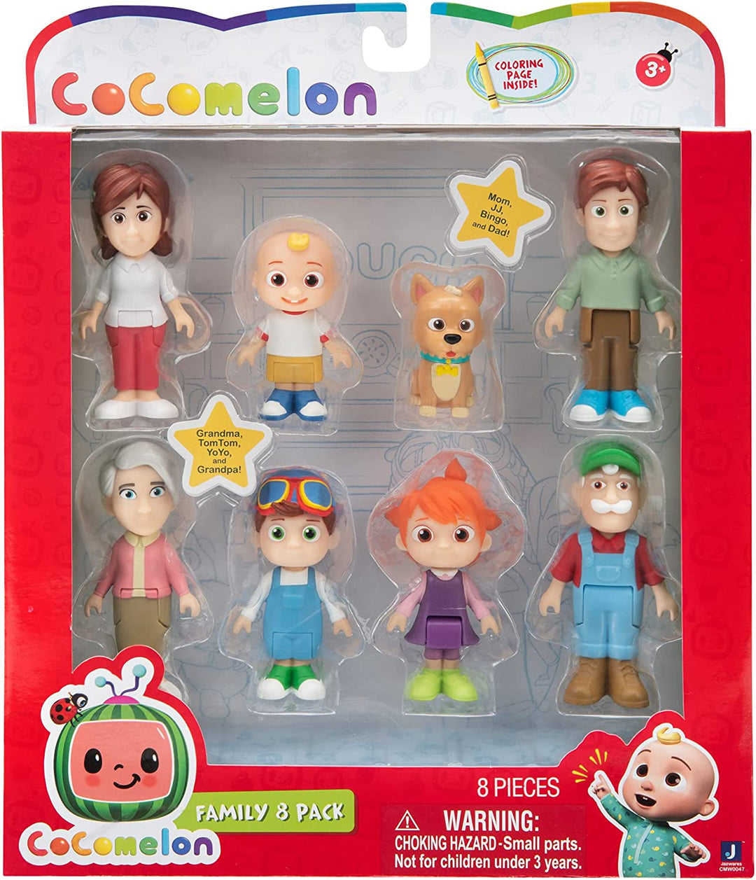 Cocomelon Family Pack With 8 Figures