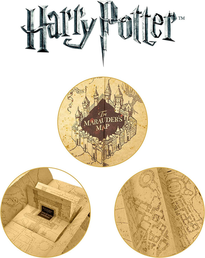 Harry Potter Marauder’s Map - 72in Fully Detailed Expanding Folded Replica Map