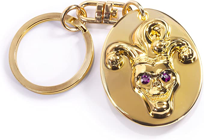Suicide Squad Officially Licensed Gold Joker Keychain