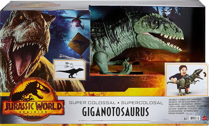 Jurassic World Dominion Super Colossal Giganotosaurus Dinosaur Figure