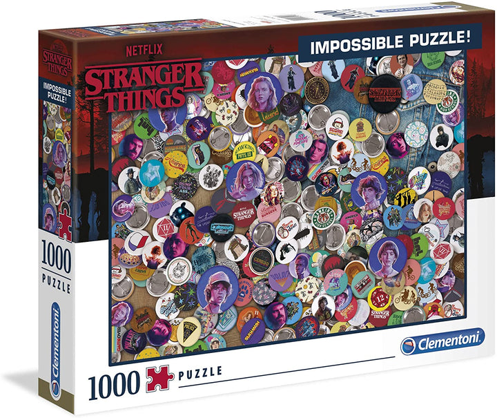 Clementoni Impossible Stranger Things 1000 piece Jigsaw