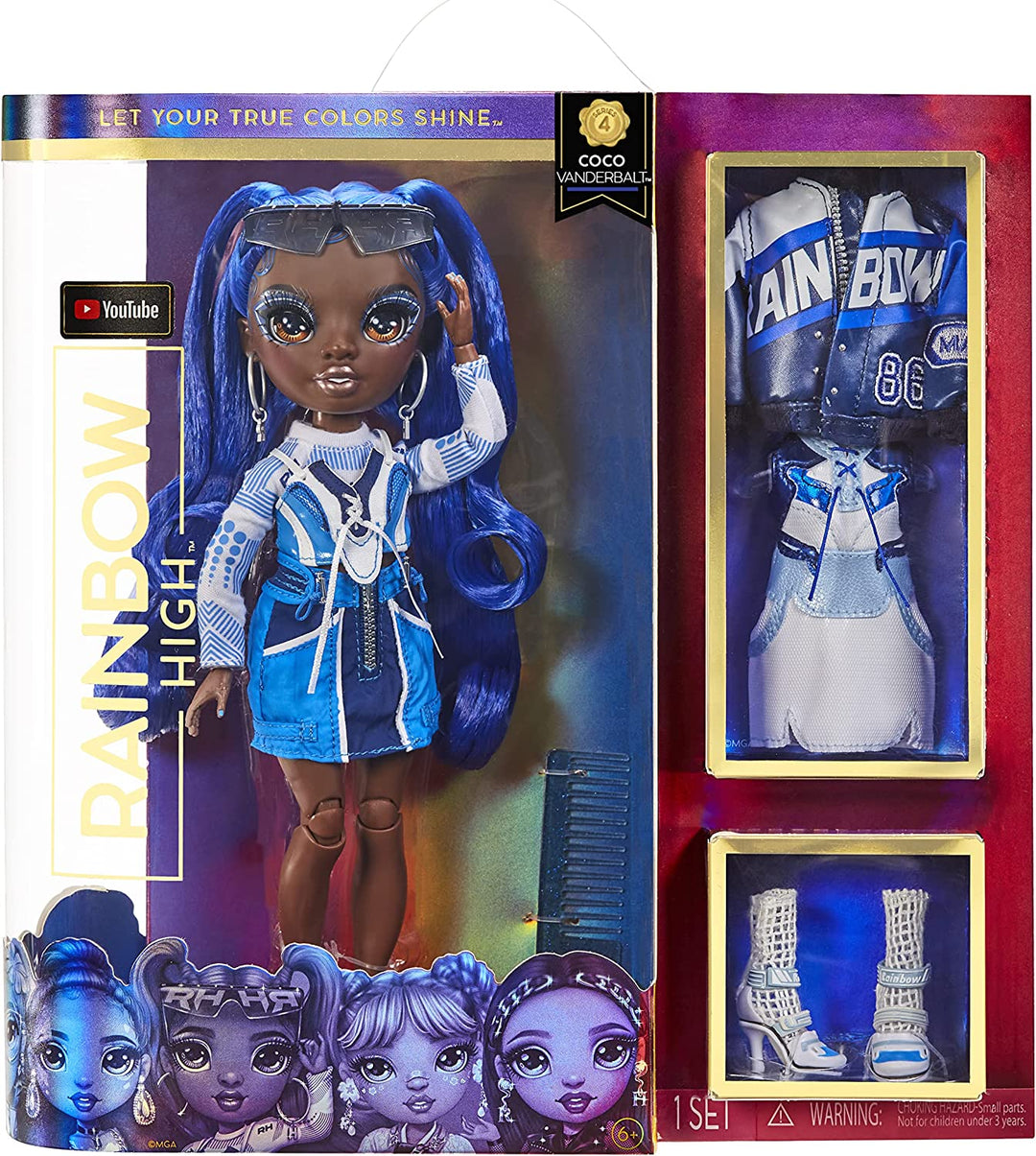 Rainbow High Coco Vanderbalt (Cobalt) Fashion Doll