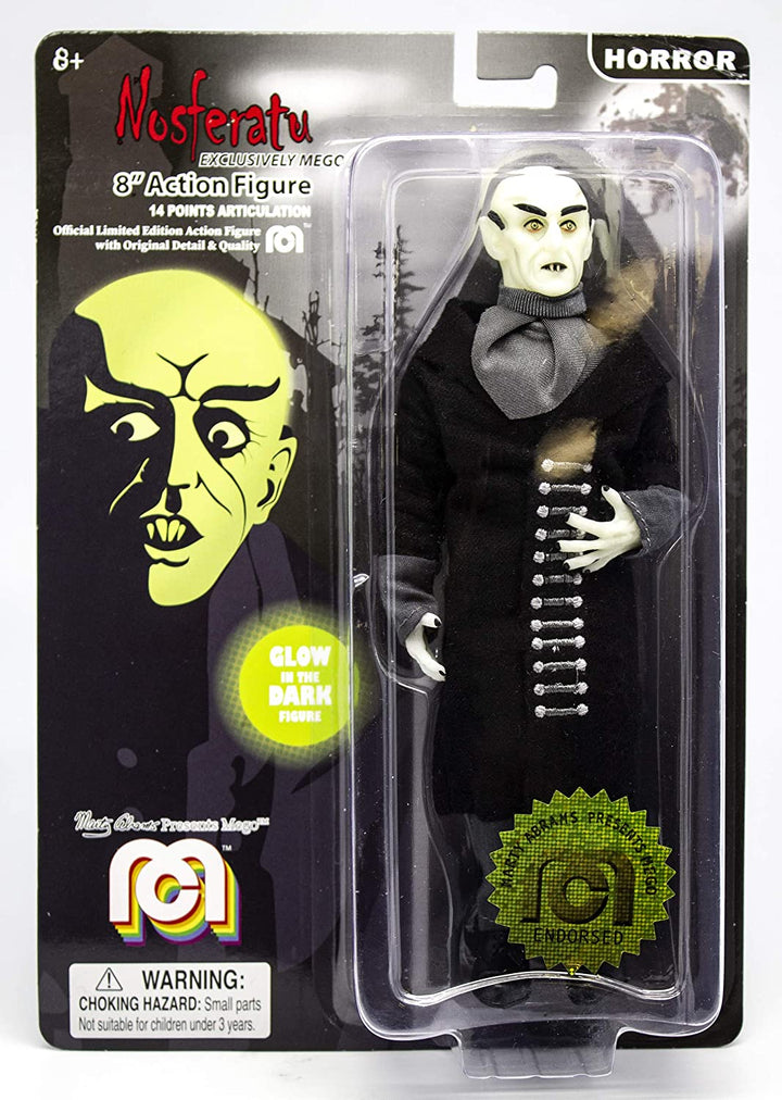 Nosferatu Count Orlok (Glow In The Dark) 8" Mego Figure
