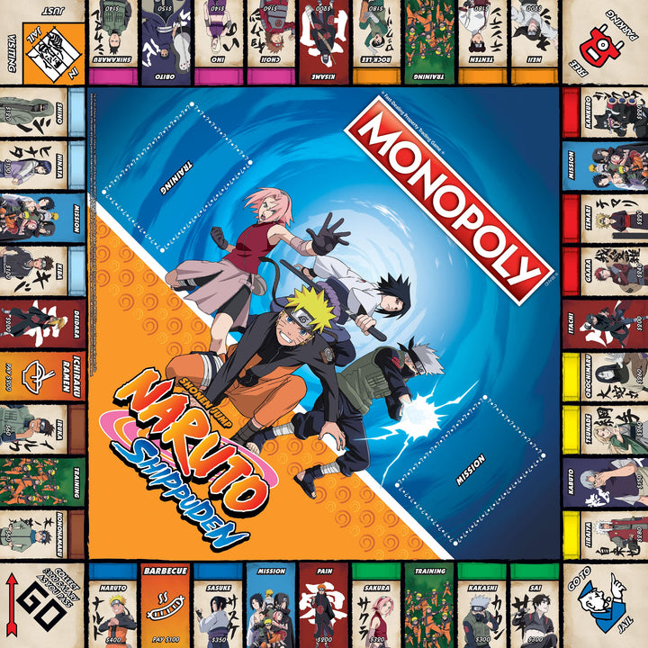 Monopoly Naruto Edition Board Game