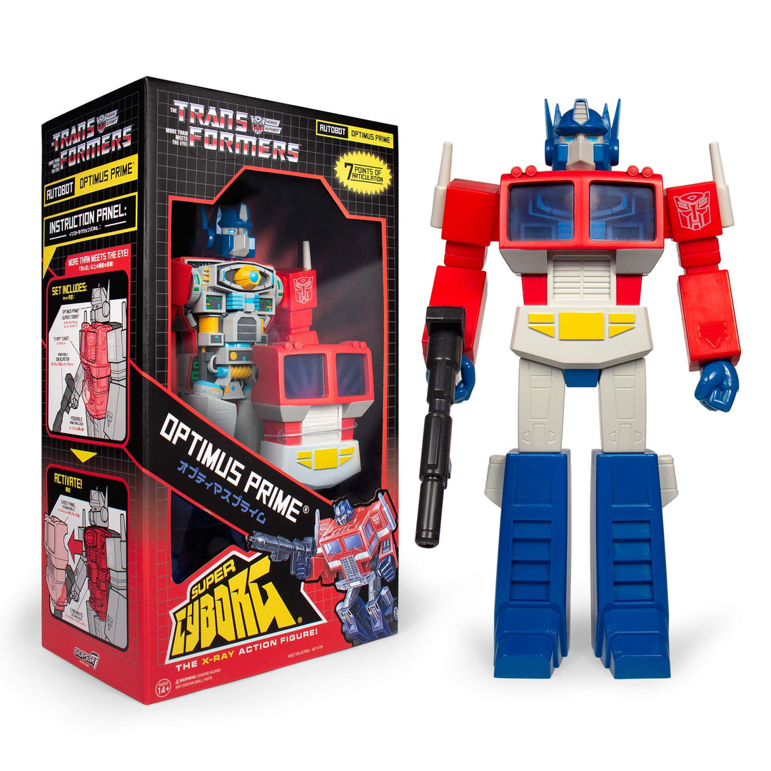 SUPER7 Transformers Super Cyborg Optimus Prime SU-GOO-01