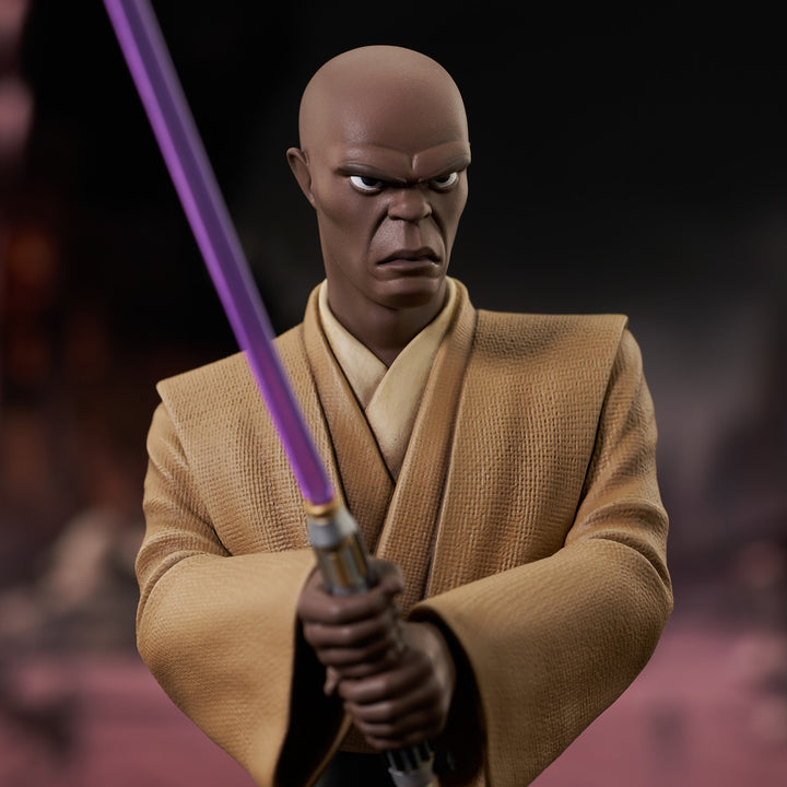 Star Wars The Clone Wars Mace Windu 1/7 Scale Limited Edition Bust