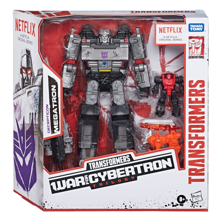 Transformers War for Cybertron Series-Inspired Megatron Battle 3-Pack *Import Exclusive
