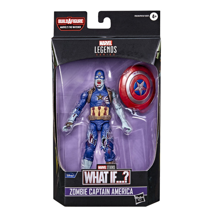 Hasbro Marvel Legends Zombie Captain America What If...? Action Figure