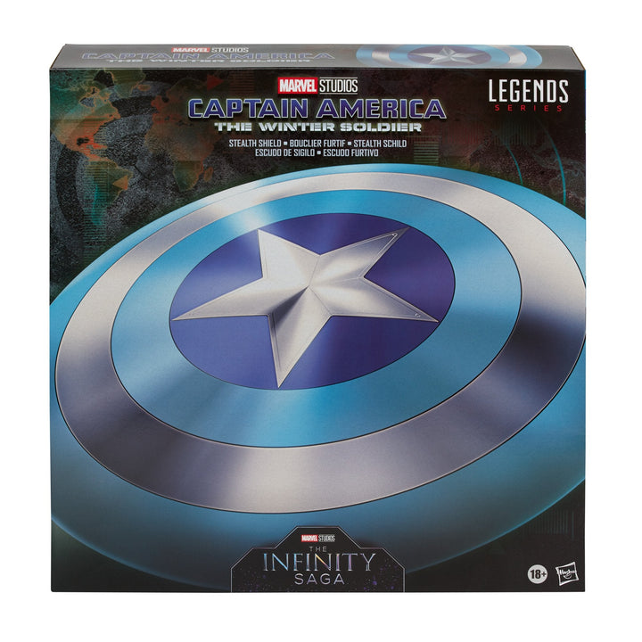 Marvel Legends Captain America Stealth Shield Full Size Replica