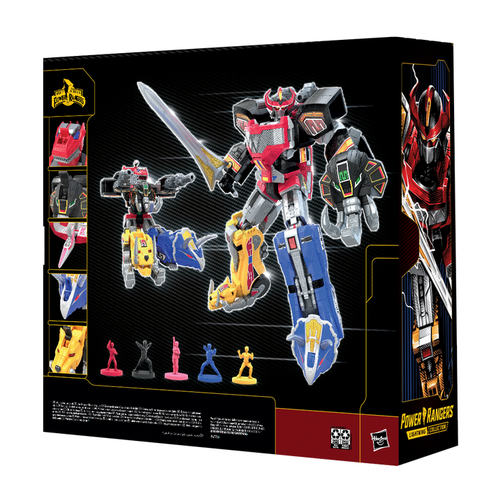 Hasbro Power Rangers Lightning Collection Zord Ascension Project Mighty Morphin Dino Megazord
