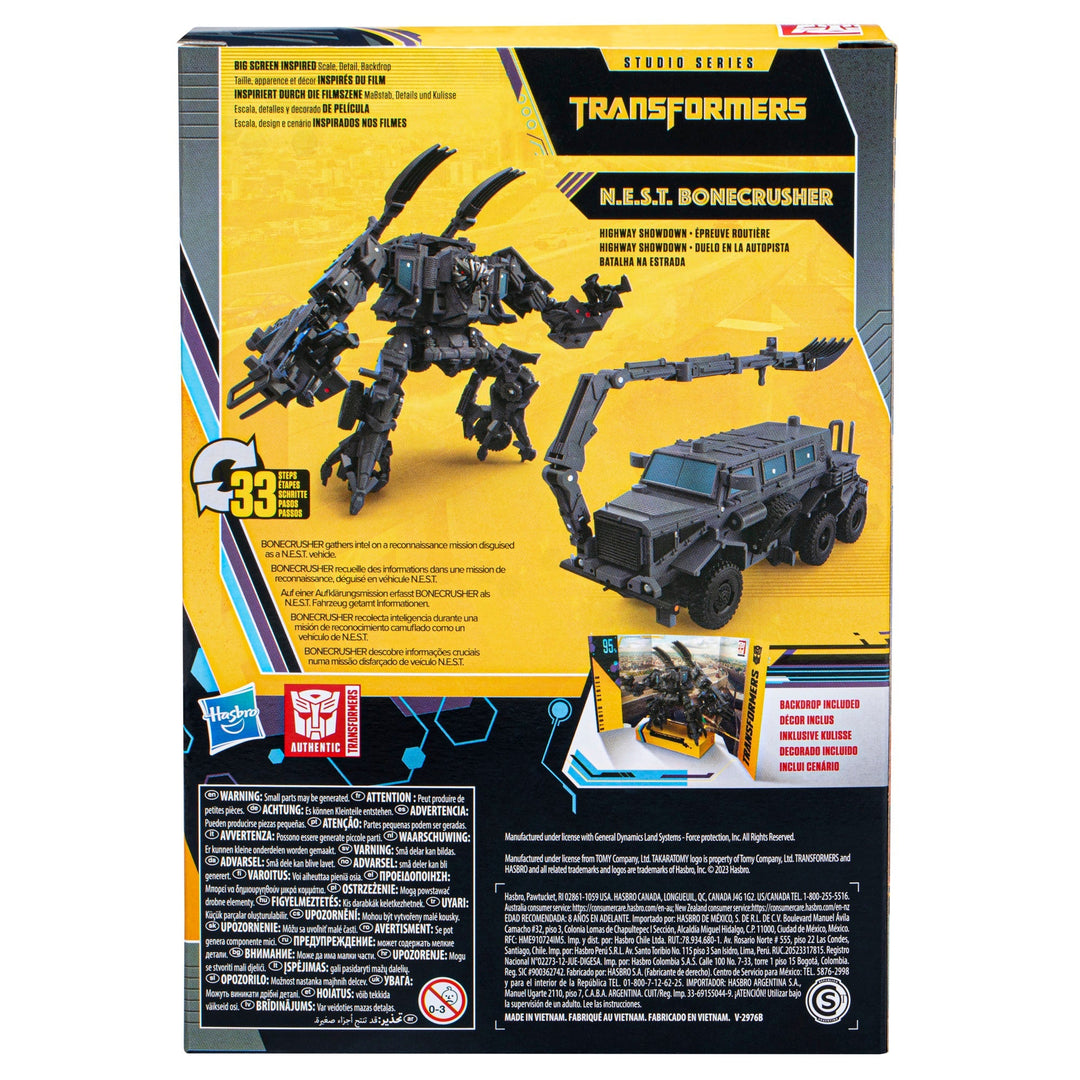 Transformers Studio Series N.E.S.T. Bonecrusher