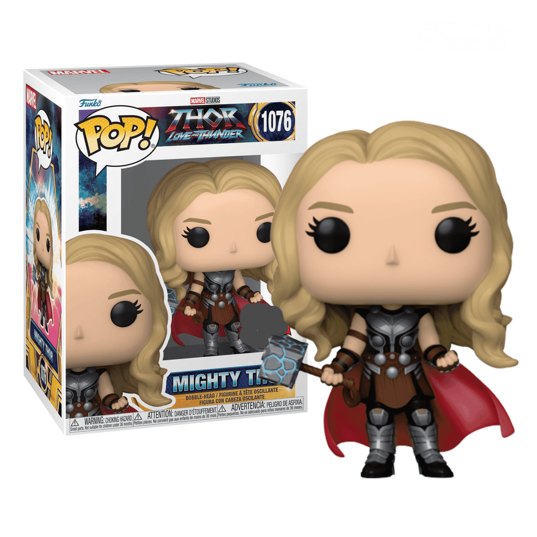 Mighty Thor Unmasked Jane Foster Love and Thunder Funko Pop! Vinyl Figure *Exclusive