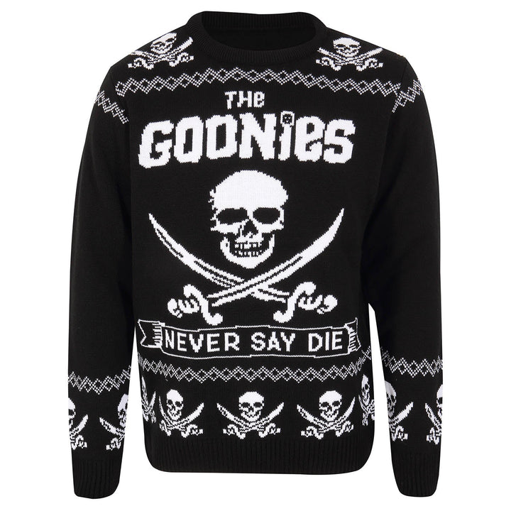 Official Goonies Never Say Die Knitted Unisex Christmas Jumper